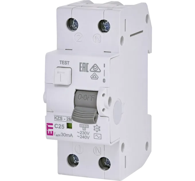 ЕТІ KZS-2M C 25/0.03 10kA Дифавтомат