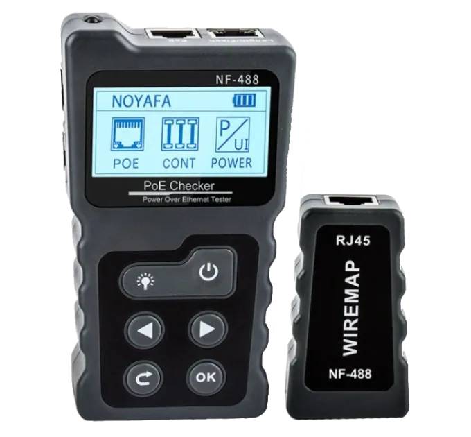 NOYAFA NF-488 Сетевой тестер NOYAFA NF-488 Сетевой тестер