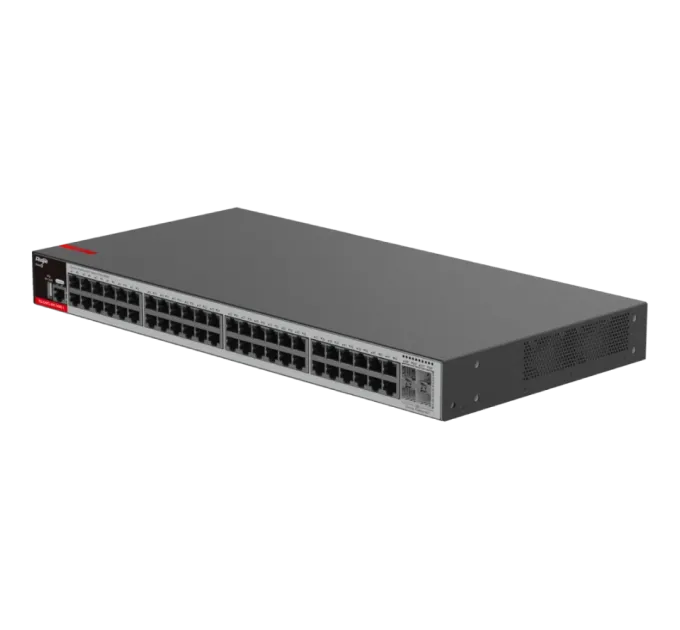 Ruijie RG-S2915-48GT4MS-L Layer 2+ Комутатор 52 порти керований