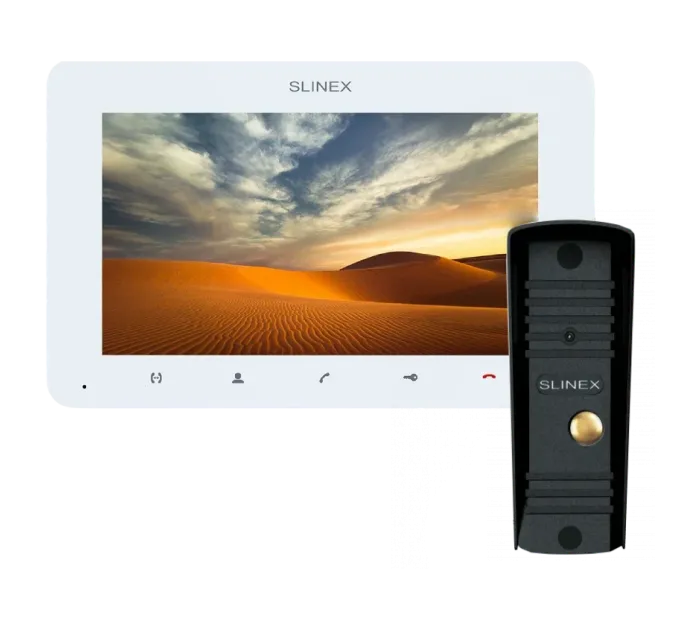 SM-07MHD білий + ML-16HD чорний Комплект Slinex