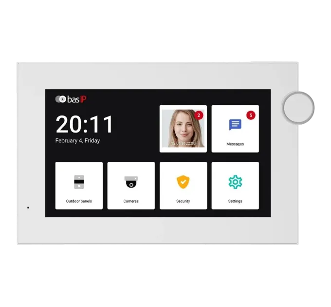Bas-IP AZ-07LF white Android 7" Wi-Fi Відеодомофон