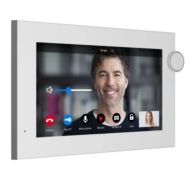 Bas-IP AZ-07LF white Android 7" Wi-Fi Відеодомофон