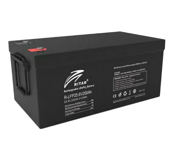 Ritar R-LFP25.6V200AH G1 Літієва акумуляторна батарея Ritar R-LFP25.6V200AH G1 Літієва акумуляторна батарея
