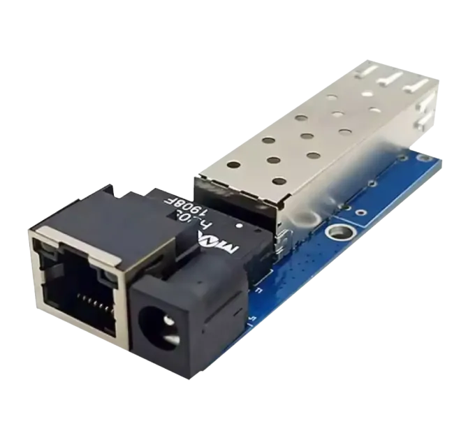 10/100/1000BASE-T SFP Slot 1000Base-SX/LX Медиаконвертор mini