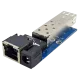 10/100/1000BASE-T SFP Slot 1000Base-SX/LX Медиаконвертор mini