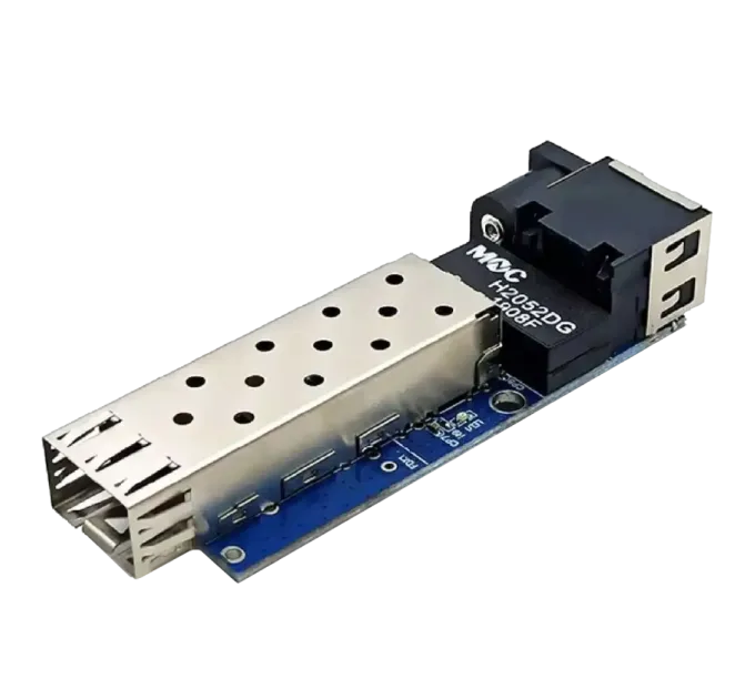 10/100/1000BASE-T SFP Slot 1000Base-SX/LX Медиаконвертор mini