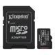 Kingston microSD 256GB C10 UHS-I A1 V10 R150MB/s + SD Карта пам'яті