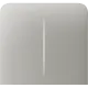 Ajax SideButton (2-gang) vertical [55] ASP oyster Кнопка
