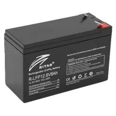 Ritar LiFePO4 12.8В 8А•ч Литиевая аккумуляторная батарея Ritar LiFePO4 12.8В 8А•ч Литиевая аккумуляторная батарея
