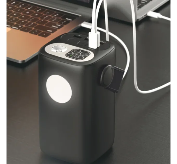 Videx TITANUM WC60 PD100W Black 60000mAh Повербанк