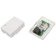 EServer 1хRJ45 UTP CAT5e Розетка компьютерная одинарная