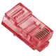 Ritar RJ-45 8P8C UTP Cat-5 Q100 Red Конектор (100 шт/уп.)