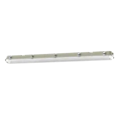 VIDEX 1,2М 220V LED светильник IP65 линейный под лампу 2хТ8