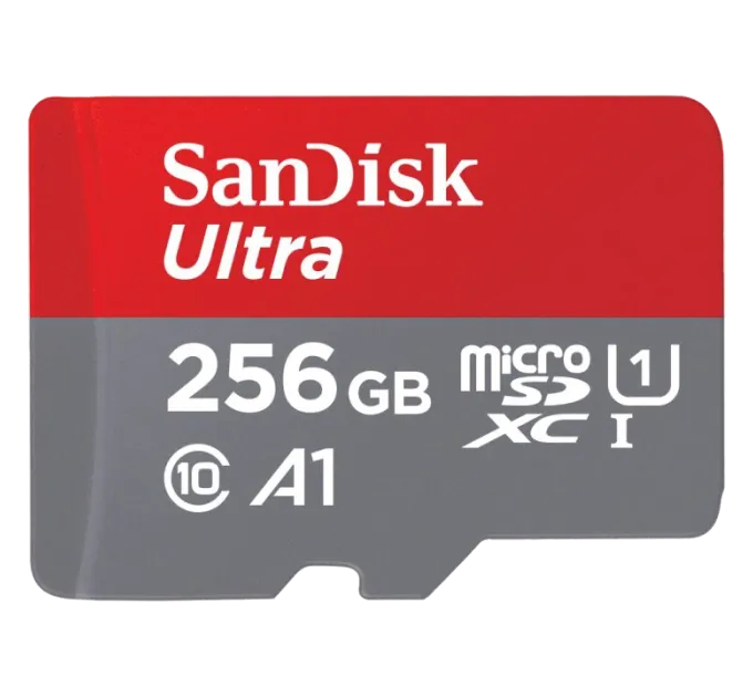 SANDISK 256GB Ultra microSDHC UHS-I Card A1 Class 10 Карта памяти SANDISK 256GB Ultra microSDHC UHS-I Card A1 Class 10 Карта памяти