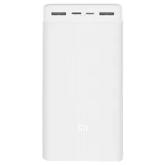 Xiaomi Mi Power Bank 3 30000 mAh 24W Fast Charge PB3018ZM White (VXN4307CN) Повербанк