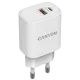 Canyon H-08 white (QC18W/PD 20W) Сетевое зарядное устройство