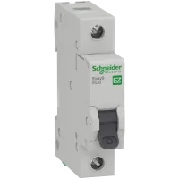 Schneider Electric EZ9F34106 Easy9, 6A С Автоматичний вимикач