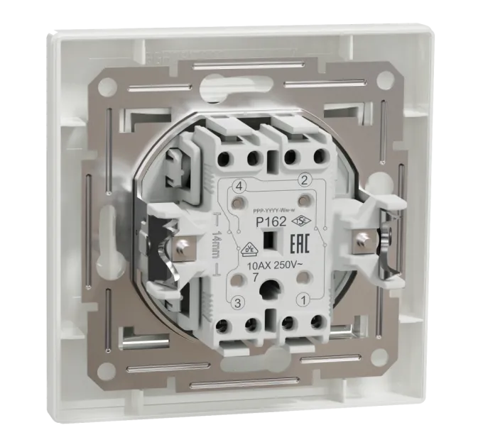 Schneider Electric ASFORA EPH0500121 Выключатель 1-кл. белый перекрестный