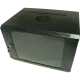 Hypernet WMNC-15U-FLAT-AC-BLACK Шафа коммутаційна настінна 15U 600x450 розбірна