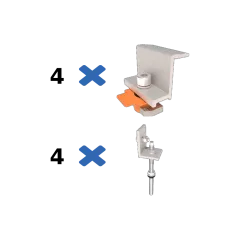 MetalTile I до металочерепиці Комплект кріплень Kripter MetalTile I до металочерепиці Комплект кріплень Kripter