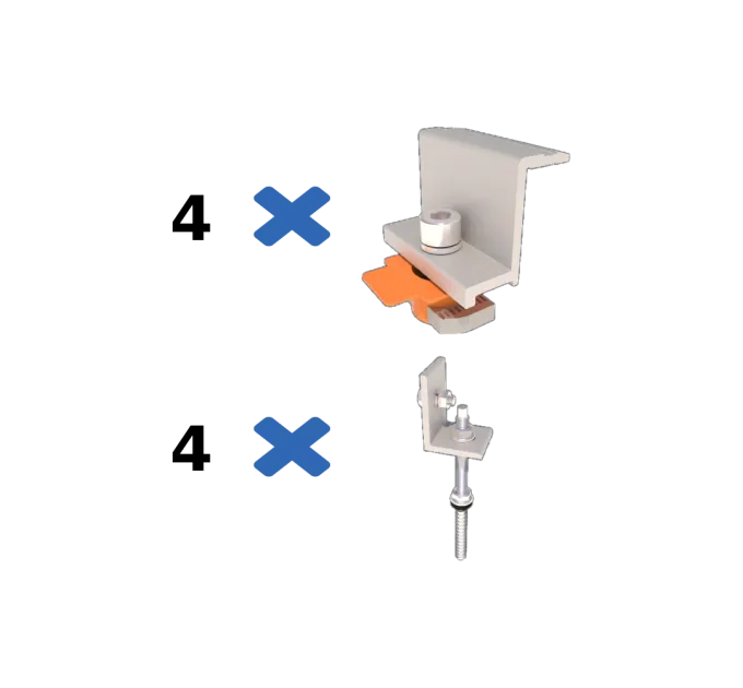 MetalTile I до металочерепиці Комплект кріплень Kripter MetalTile I до металочерепиці Комплект кріплень Kripter