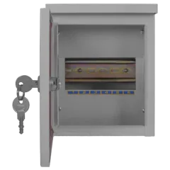 E.NEXT e.mbox.stand.n.06.z Шафа металева, під 6мод., герметична IP54, навісна, з замком