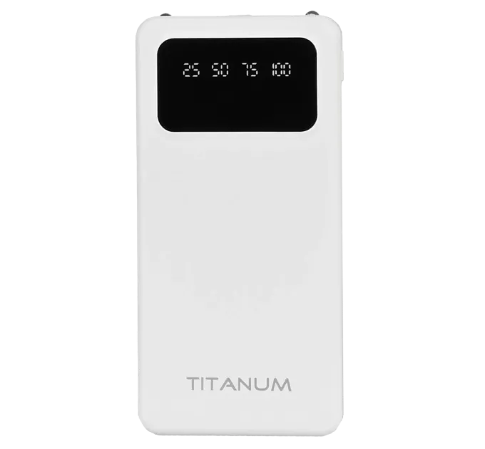 TITANUM OL21 White 10000mAh Повербанк TITANUM OL21 White 10000mAh Повербанк
