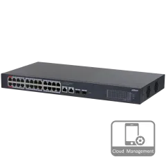 Dahua DH-CS4228-24GT-240 PoE Комутатор 26 портів керований Dahua DH-CS4228-24GT-240 PoE Комутатор 26 портів керований