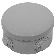 IP54, UEA (80х45) Коробка розподільча кругла  зовнішня