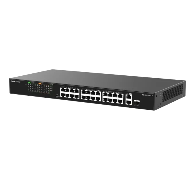 Ruijie Reyee RG-ES126FGS-P PoE Комутатор 26 портів некерований