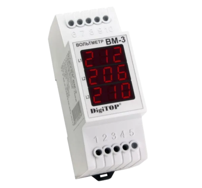 DigiTop ВМ-3 Вольтметр DigiTop ВМ-3 Вольтметр