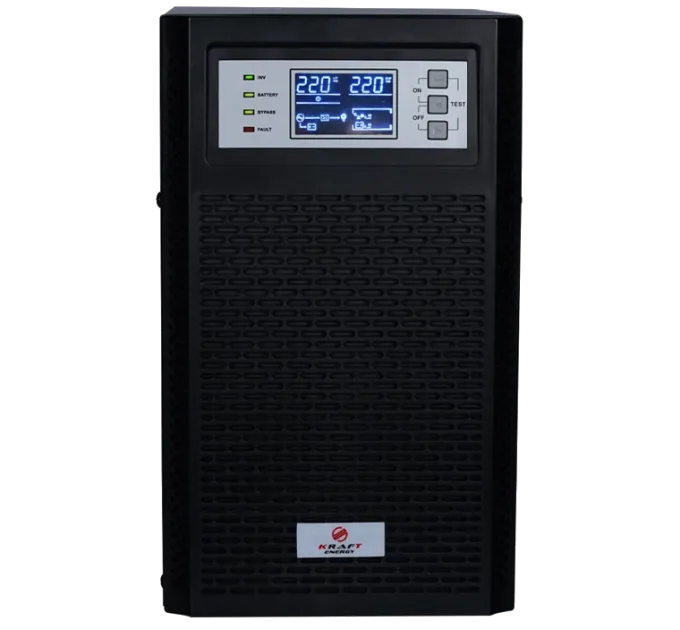 Kraft KRF-T6000VA/6KW(LCD)Ex Pro Online Источник бесперебойного питания Kraft KRF-T6000VA/6KW(LCD)Ex Pro Online Источник бесперебойного питания