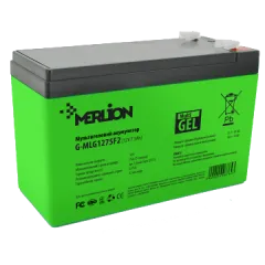 MERLION G-MLG1275F2 7.5 А•ч 12В Свинцово-кислотная аккумуляторная батарея MERLION G-MLG1275F2 7.5 А•ч 12В Свинцово-кислотная аккумуляторная батарея
