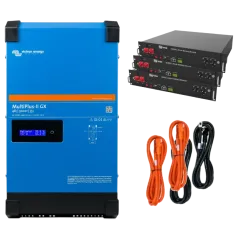 Victron Energy MultiPlus-II + Dyness 2.4кВт 7.2кВт•ч Система автономного питания однофазная