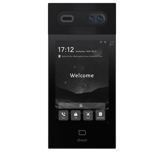 Dnake S617 Android 8" IPS IK08 Вызывная панель Dnake S617 Android 8" IPS IK08 Вызывная панель