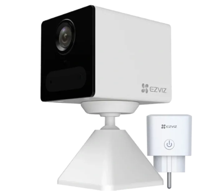 Ezviz CS-CB2 (1080P,WH)+CS-T30-10B-EU Комплект камера та розетка