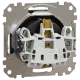 Schneider Electric Sedna Design & Elements SDD114022 Розетка з заземленням та зі шторками Чорний Sedna Design