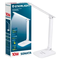 ENERLIGHT SONATA 3000-6000K Світильник настільний світлодіодний з акумулятором ENERLIGHT SONATA 3000-6000K Світильник настільний світлодіодний з акумулятором