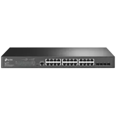 TP-Link TL-SG3428X-UPS Коммутатор 24 порта управляемый
