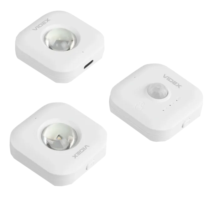 VIDEX VL-NL075-21 35Lm 3000K-6500K Набор LED светильников аккумуляторных с датчиком движения VIDEX VL-NL075-21 35Lm 3000K-6500K Набор LED светильников аккумуляторных с датчиком движения