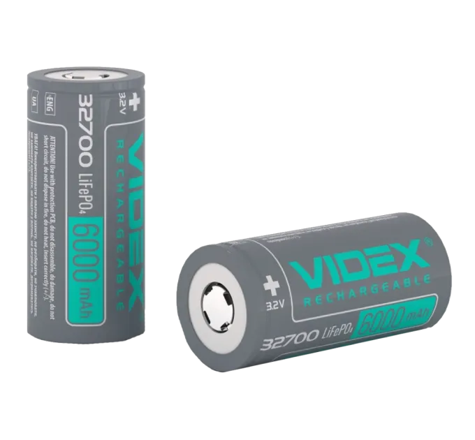 Videx LiFePO4 32700 6000mAh Аккумулятор Videx LiFePO4 32700 6000mAh Аккумулятор