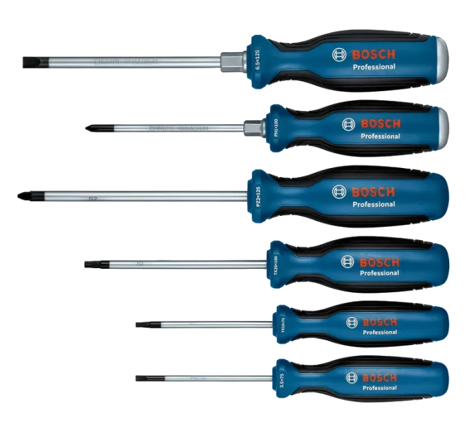 Bosch Professional (1600A02CV3) SL/PH/PZ/TX 6 шт Набор отверток Bosch Professional (1600A02CV3) SL/PH/PZ/TX 6 шт Набор отверток