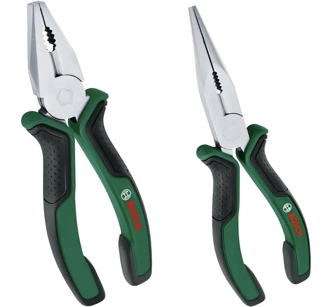 Bosch (1600A0275H) 180 мм2 шт Набор плоскогубцев Bosch (1600A0275H) 180 мм2 шт Набор плоскогубцев