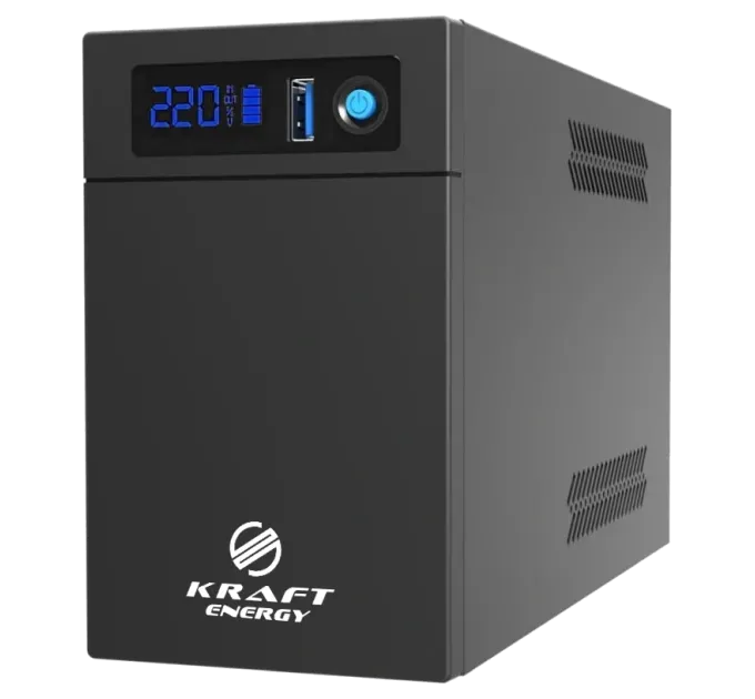 Kraft KRF-1200VA/720W(LED) LiFePO4 UPS Джерело безперебійного живлення