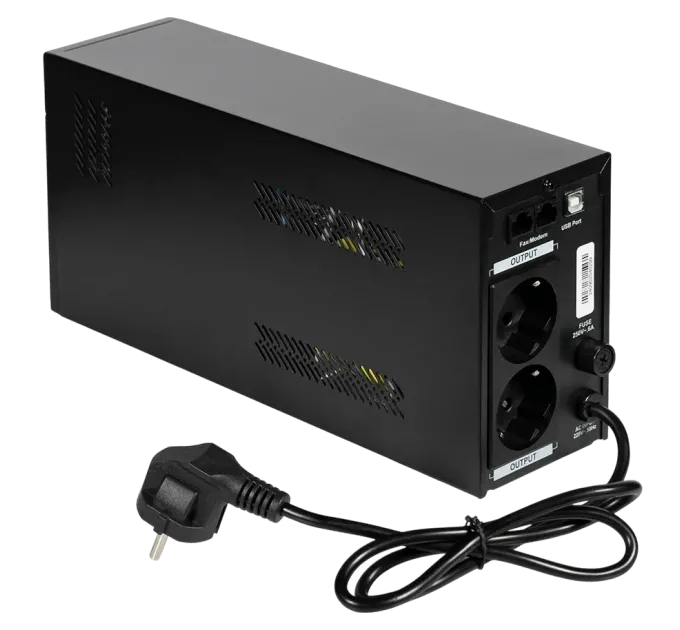 Kraft KRF-1200VA/720W(LED) LiFePO4 UPS Джерело безперебійного живлення