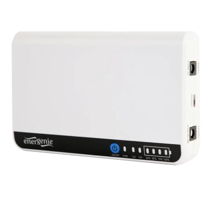 EnerGenie EG-UPS-DC18 12/15В Джерело безперебійного живлення EnerGenie EG-UPS-DC18 12/15В Джерело безперебійного живлення
