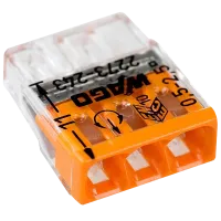 WAGO COMPACT 2273-243 3х2,5 (з пастою) Клема WAGO COMPACT 2273-243 3х2,5 (з пастою) Клема