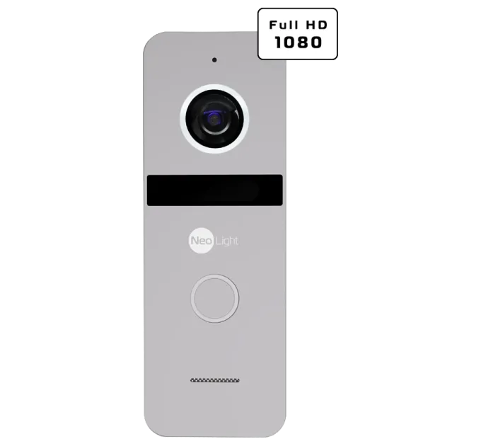 Neolight MEZZO Hybrid Black + SOLO FHD Silver Комплект видеодомофона