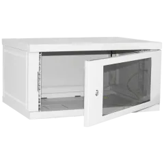IPCOM СН-4U-060х035-ДС-7035 (RAL7035) Шафа телекомунікаційна скло