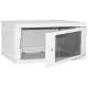 IPCOM СН-4U-060х035-ДС-7035 (RAL7035) Шкаф телекоммуникационное стекло